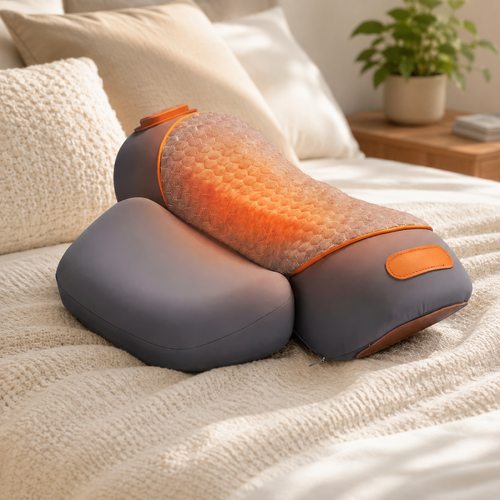 LovaEcho 3-in-1 Memory Foam Cervical Massage Pillow