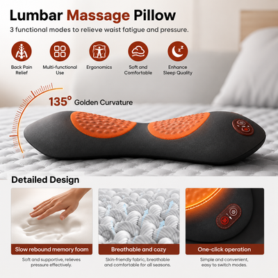 RestoreX 3-in-1 Ergonomic Back Massager