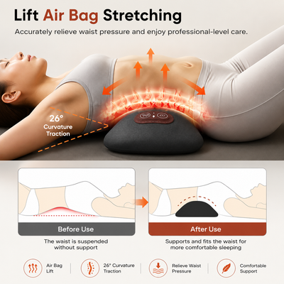 RestoreX 3-in-1 Ergonomic Back Massager