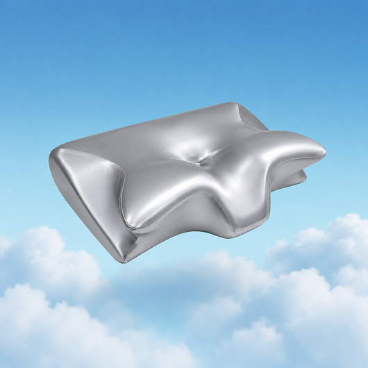 IcyChill Contour Memory Foam Cooling Silk Pillow